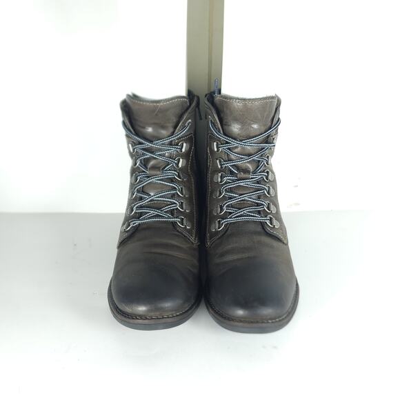 Taos Brown Boots for Women for sale | eBay Taos Women’s Ranger US8-8,5 EU39 Brown Leather Distressed Moto Combat Boots
